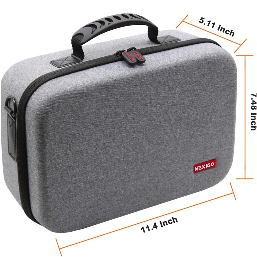 NexiGo Hard Protective Travel Case for Oculus Quest 2 Gaming Headset Con…